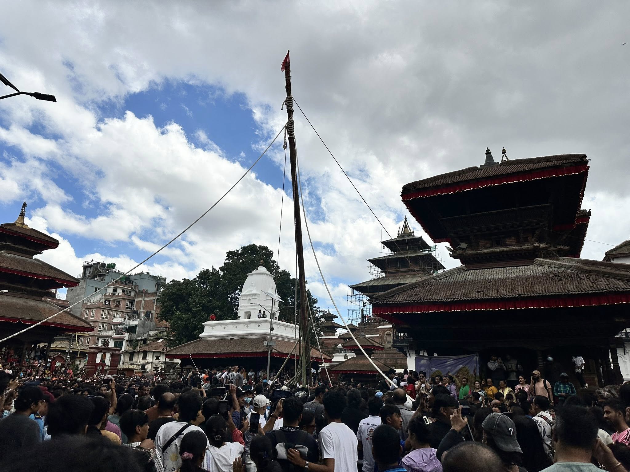 आज इन्द्रजात्रा पर्व मनाइँदै